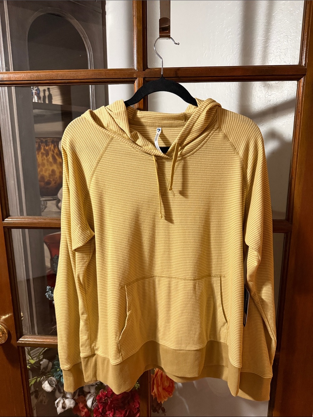 Kuhl Women's Mustard Yellow Hoodie Sweatshirt